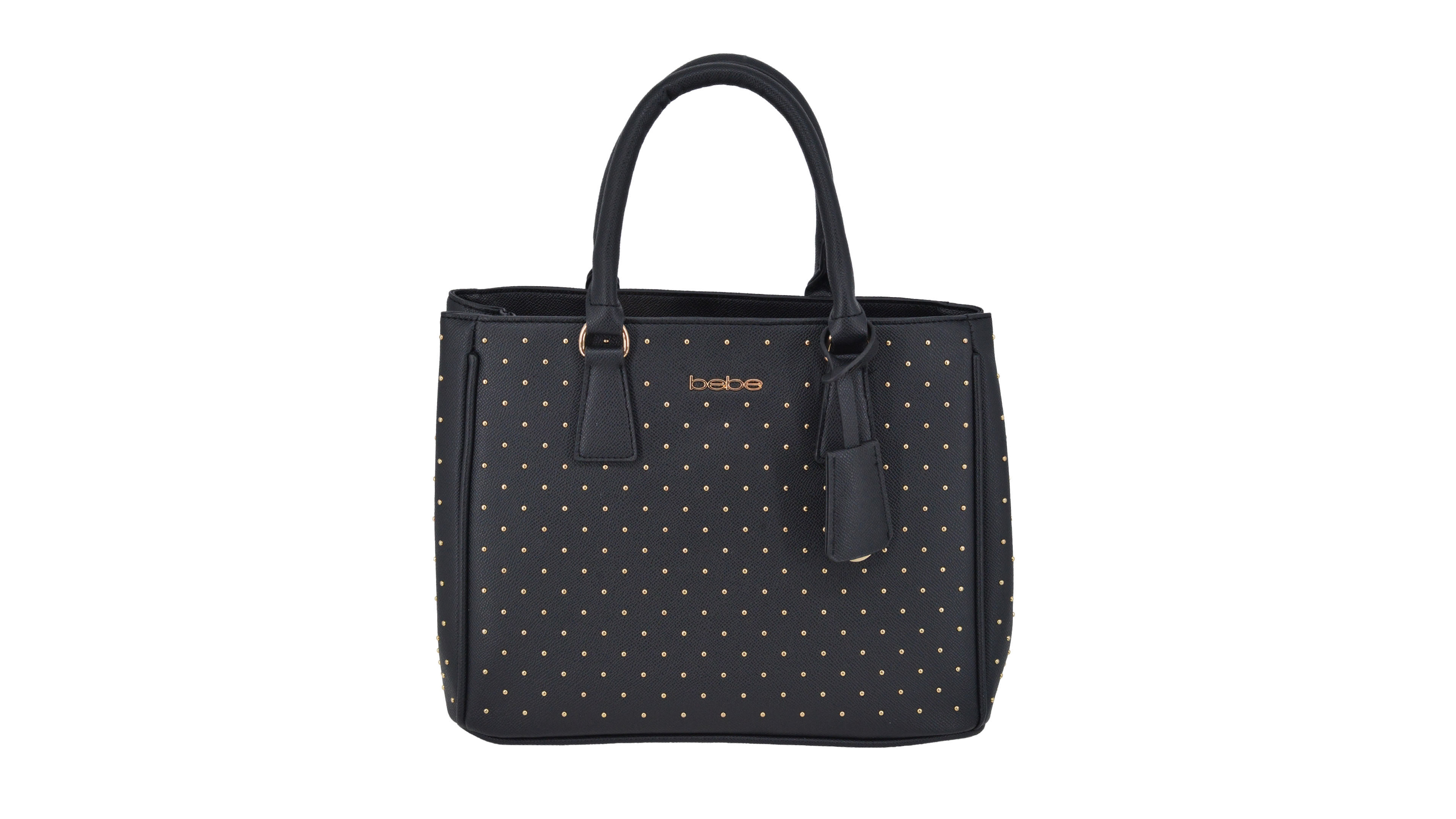 Bebe Women's Sagan Studded Medium Satchel Bag