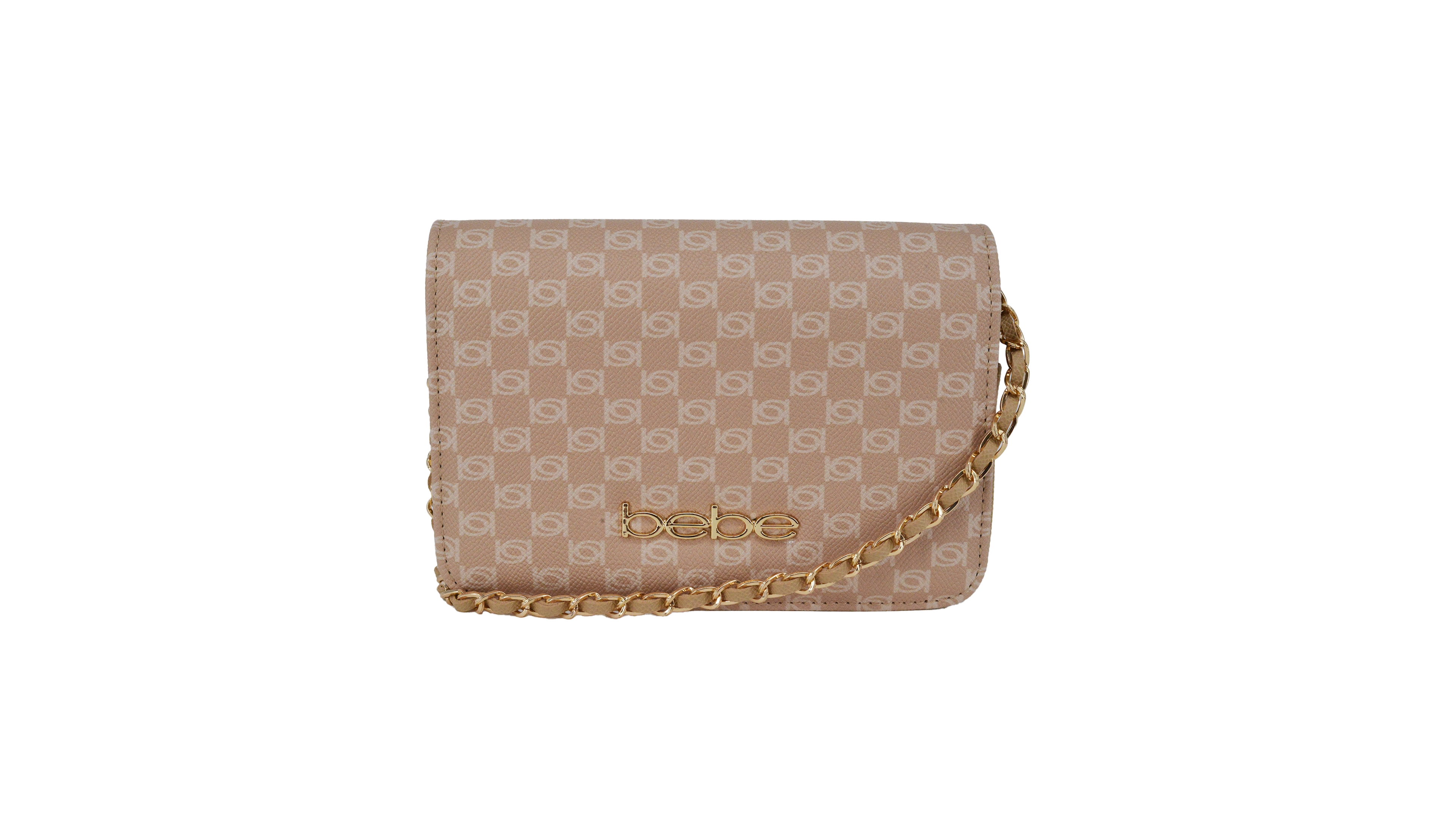 Bebe Women's Adela Monogram Mini Crossbody Bag