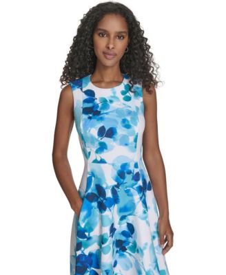 Women's Sleeveless Crewneck Dress