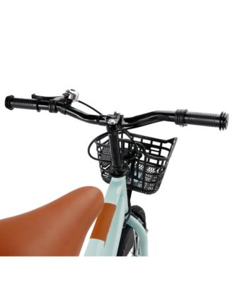 18-Inch Kids Bike for Ages 6-10 with Removable Training Wheels & Dual Brakes for the 2-Wheel Journey