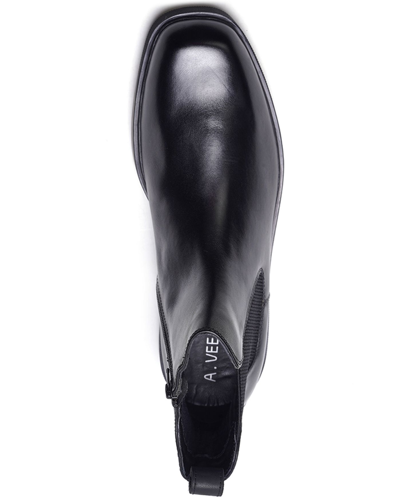 Мужские ботинки Anthony Veer A. Veer Lenox Slip-On Chelsea, цвет: Чёрный — фото 4