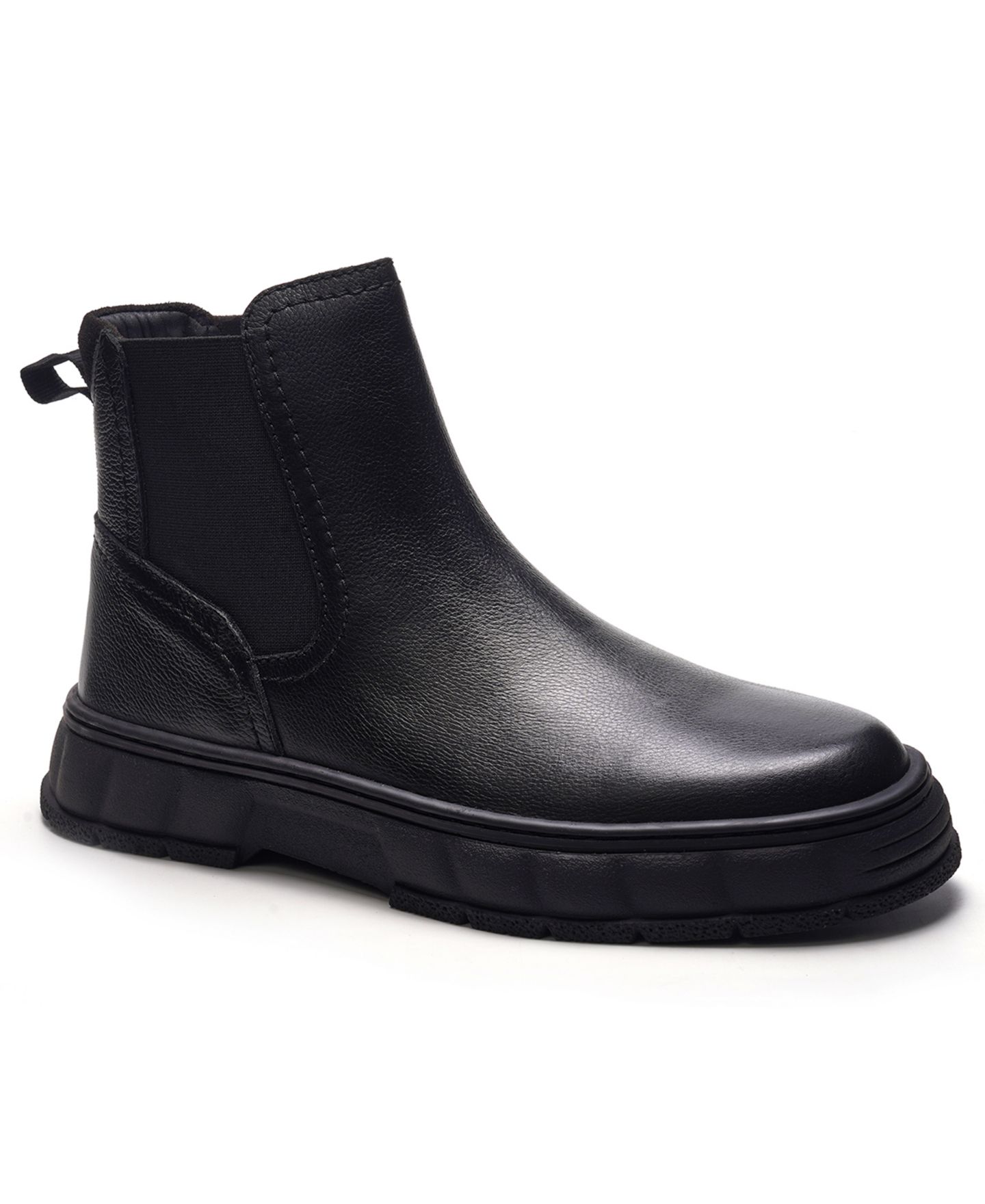 Мужские ботинки A. Veer Axis Chelsea Slip-On, цвет: Чёрный — фото 1