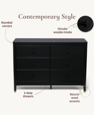 Baby Neutral Aster 6-Drawer Dresser