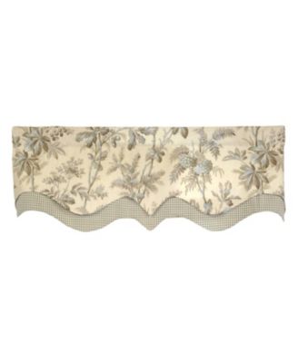 High-Quality Fabric Window Valance – 3" Rod Pocket Brantwood D-Regal Mist