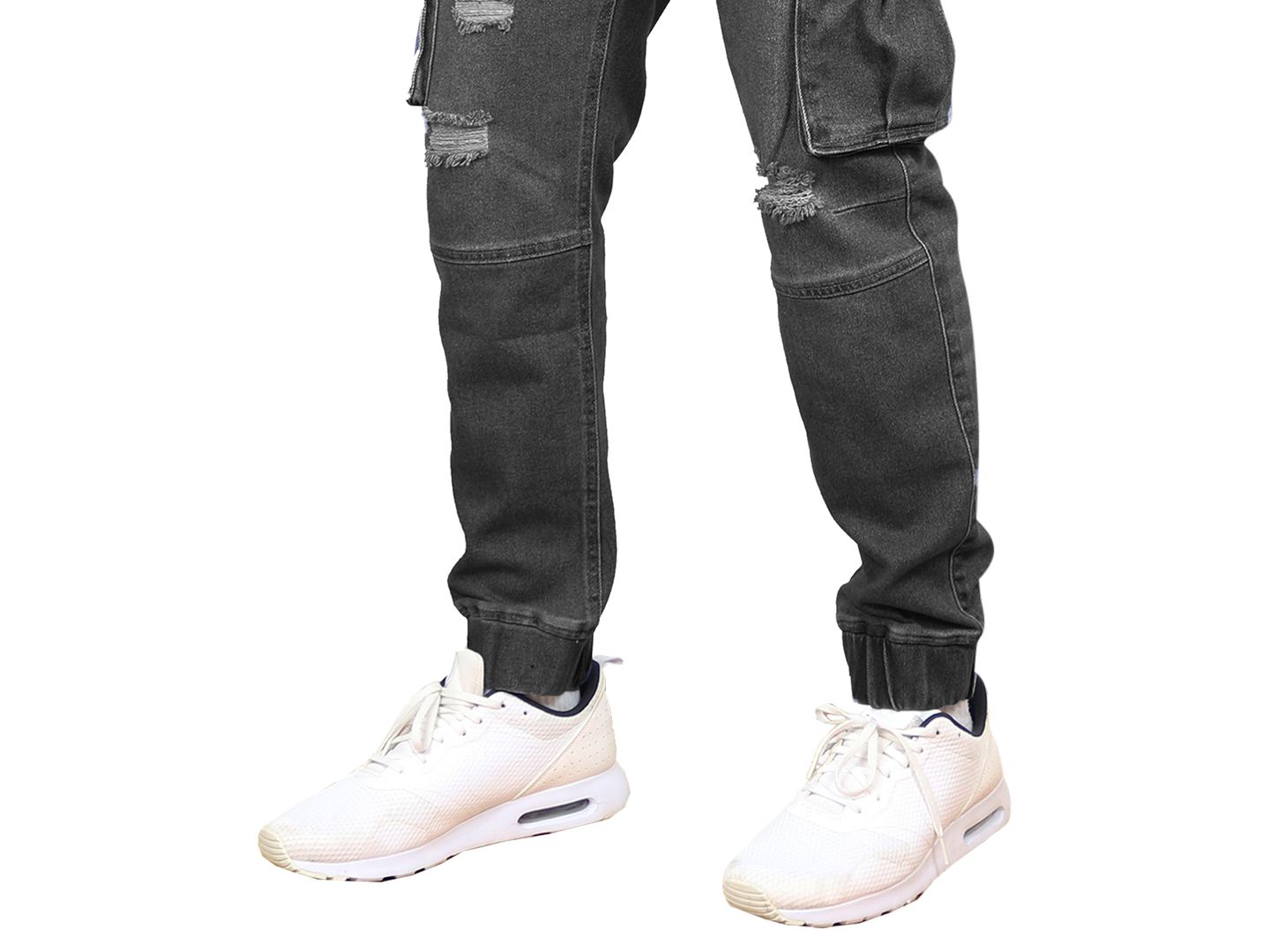 Мужские комплекты Blue Ice Stretch Cargo Carpenter Jeans Joggers Set, 2-Pack, цвет: Чёрный — фото 3