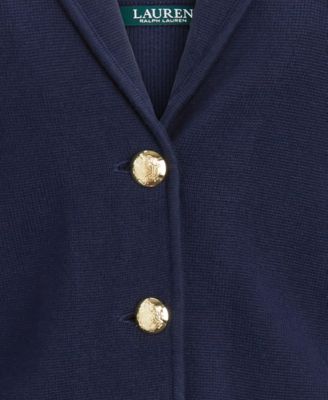 Lauren Ralph Lauren Women's Sweater-Knit Blazer