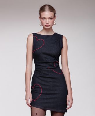 Women's Asymmetrical Mini Dress