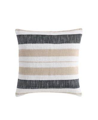 Farmhouse Stripe Decorative Pillow, 20" x 20"
