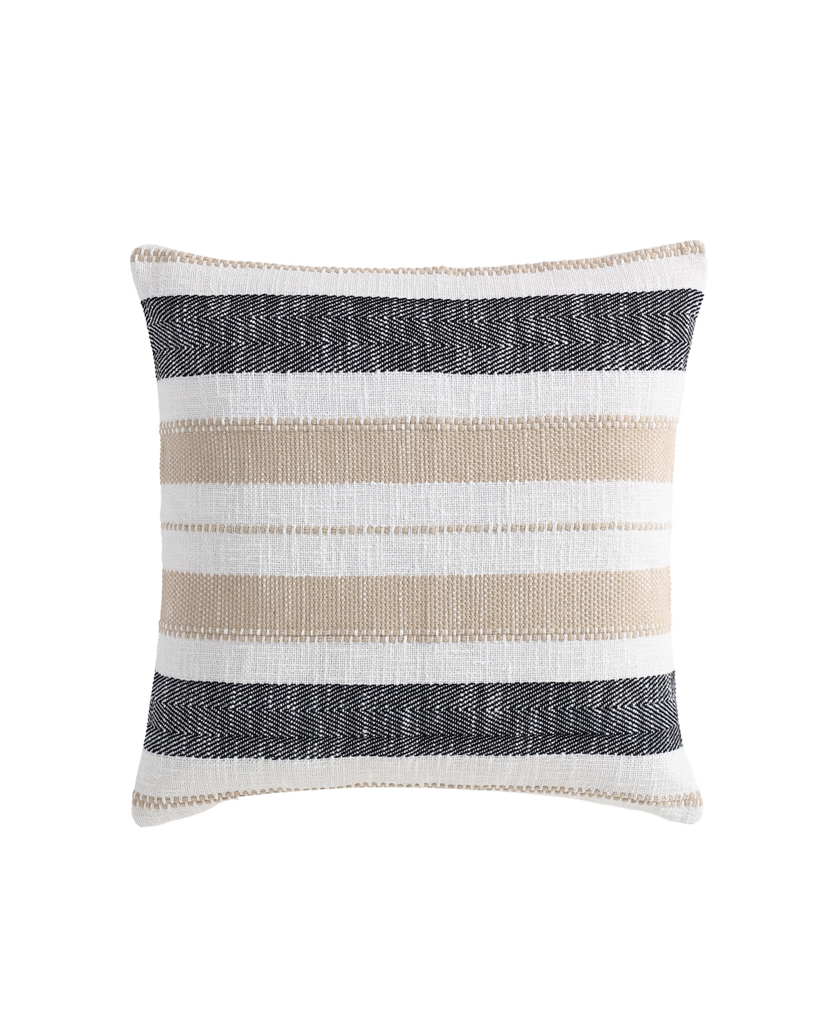 Tahari Home Farmhouse Stripe Decorative Pillow, 20" x 20"