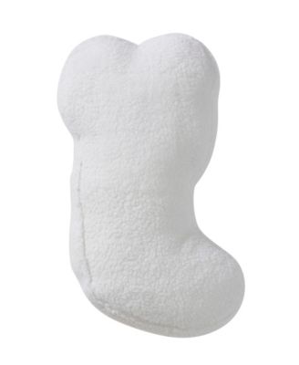Stocking Shaped Holiday Decorative Pillow, 8" x 16"