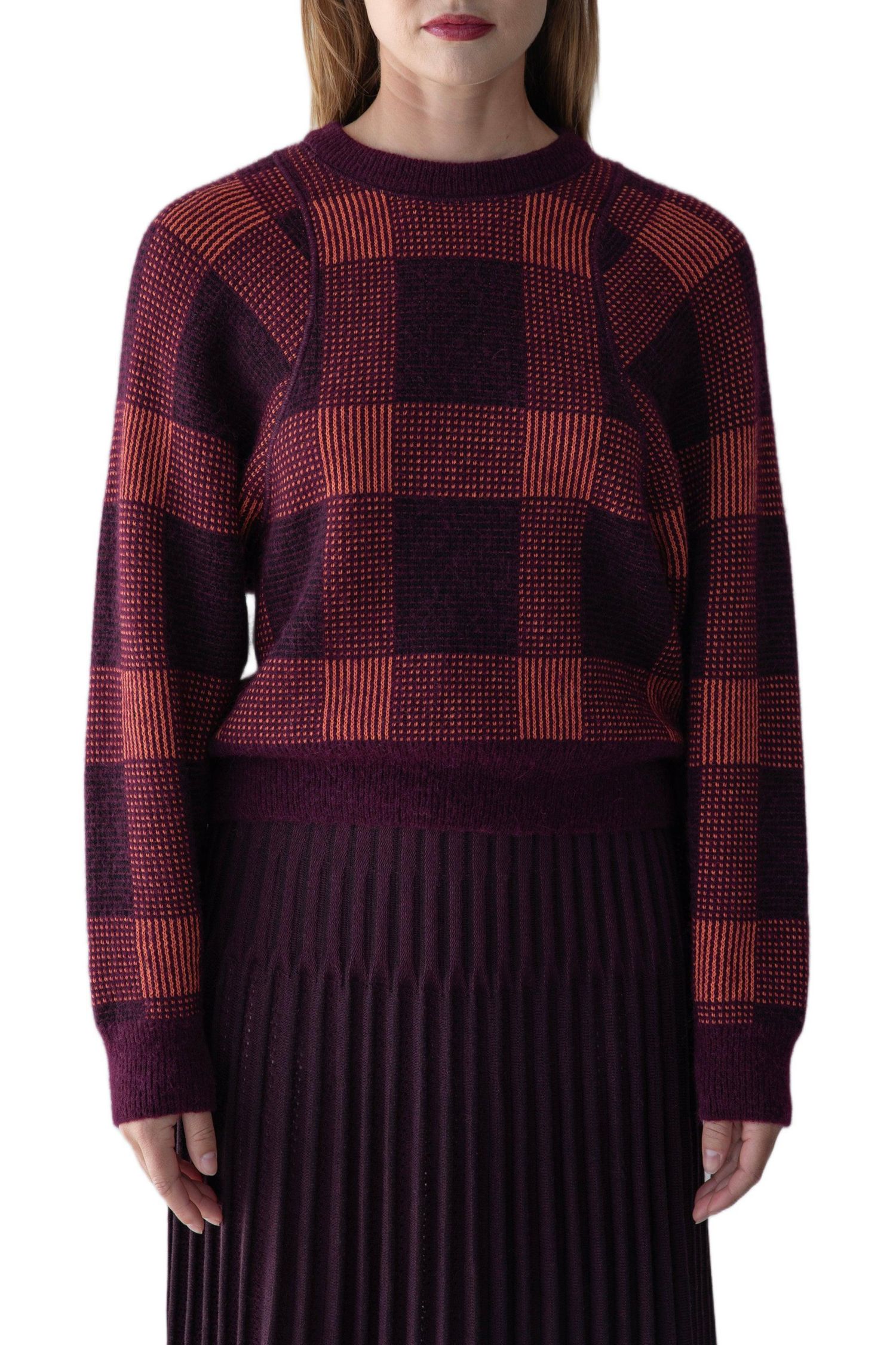 Women's Tartine Plaid Pullover Sweaters