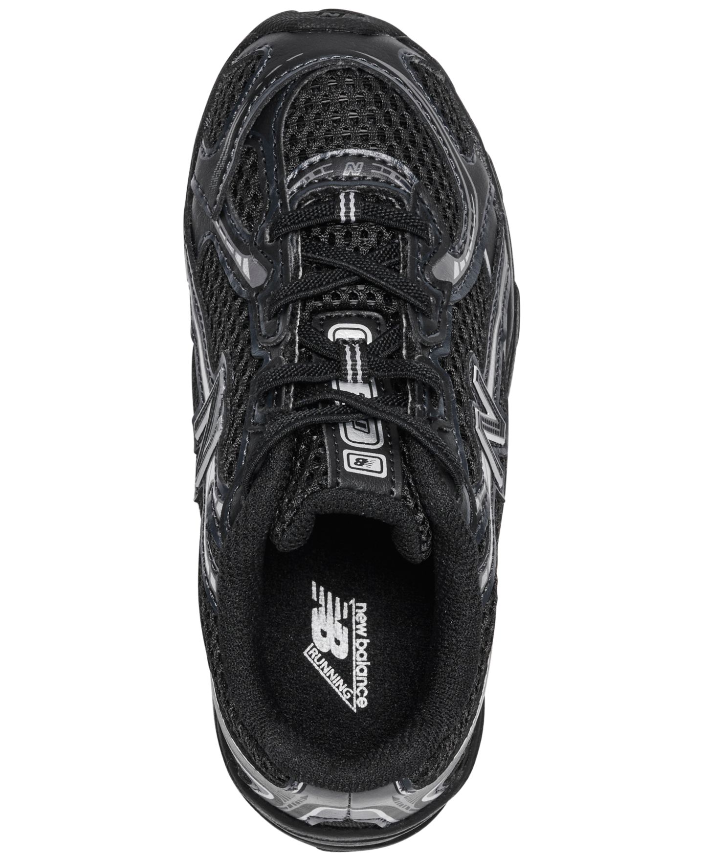 Детские кроссовки New Balance 740 Stretch Lace Casual, цвет: Чёрный — фото 5