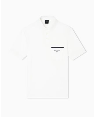 Men's Pique with Pocket Graphic Polo Shirt
