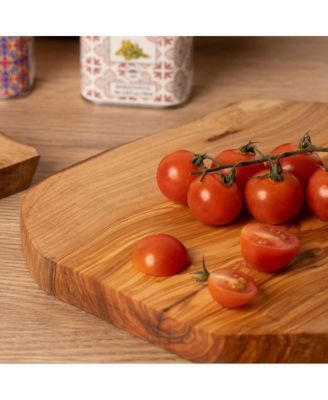 Olivewood Charcuterie Board with Rope Handle