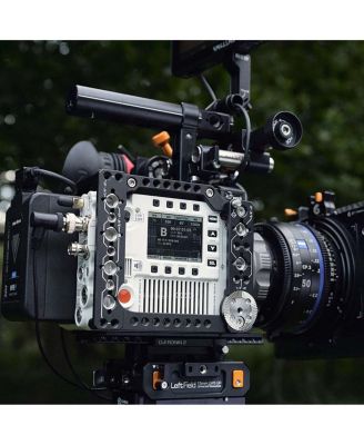 Right Side Horse Shoe Plate for RED V-RAPTOR Camera, Black