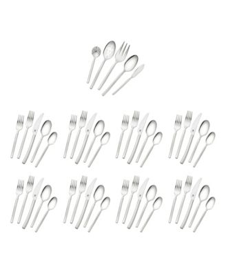 Opus 18/10 Stainless Steel 45 Pc. Flatware Set, Service for 8