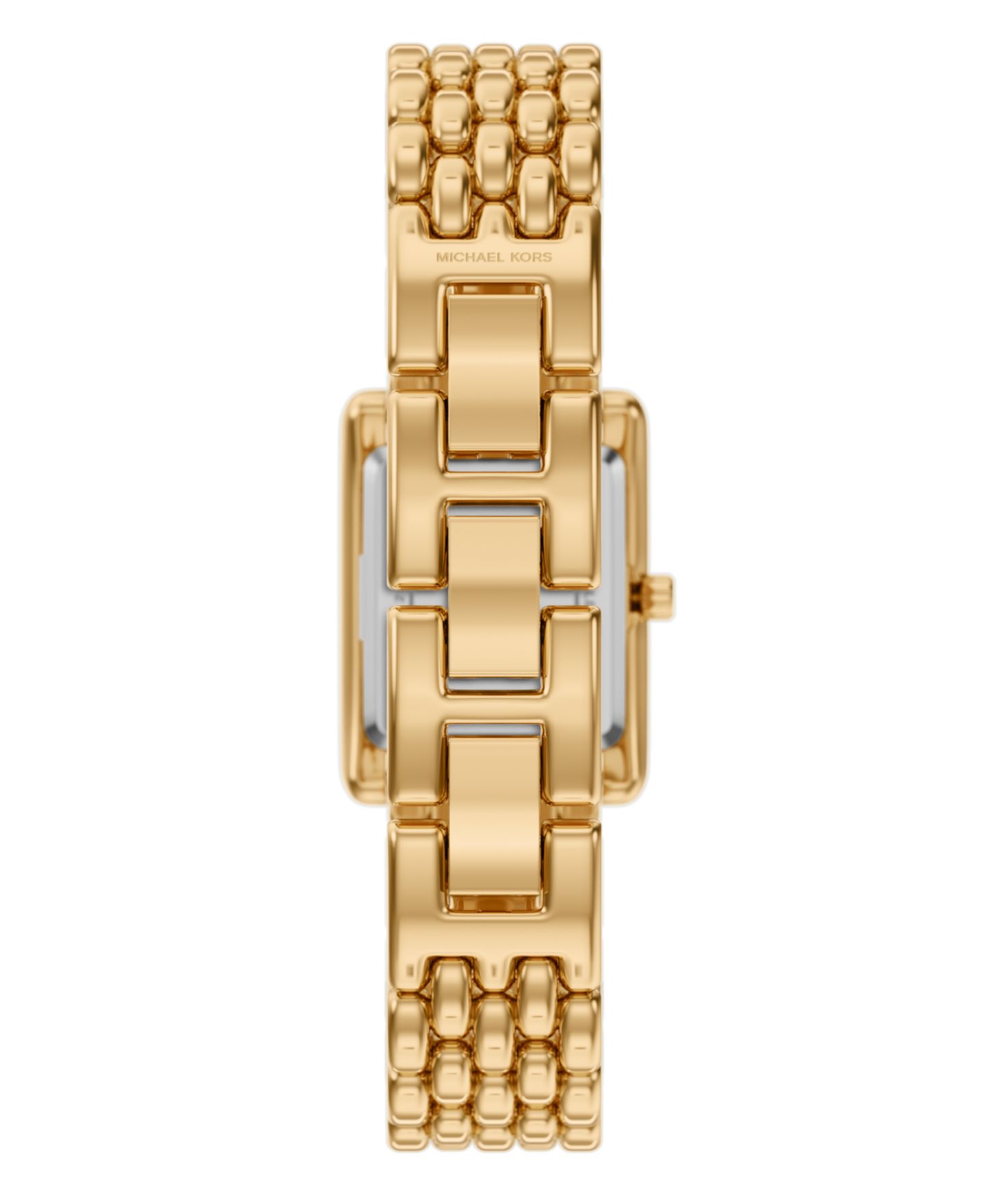 Женские часы Michael Kors Essex Three-Hand Gold-Tone Stainless Steel Watch, 20mm — фото 2