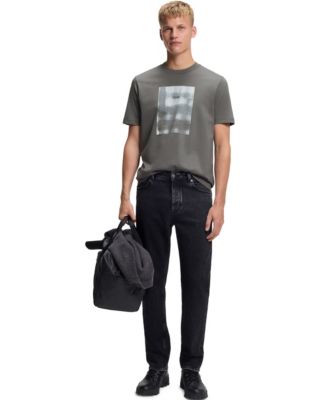 Men's Printed Artwork Cotton-Jersey T-Shirt