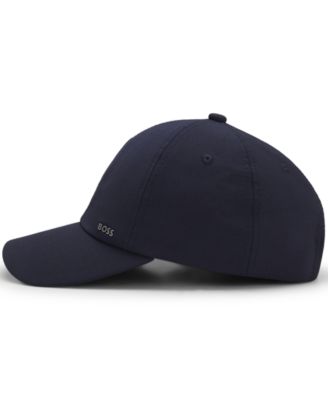 Men's Wool-Blend Twill Metallic Logo Lettering Cap