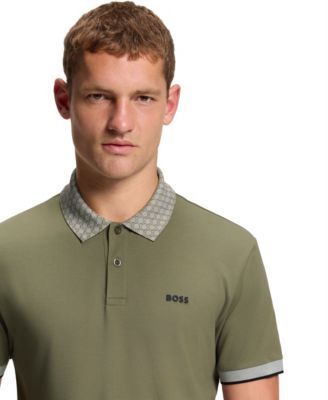 Men's Stretch Cotton Moisture Management Paddy Polo Shirt