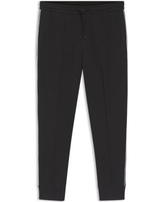 Men's Piped-Detail Cotton-Blend Tracksuit Bottom Pants