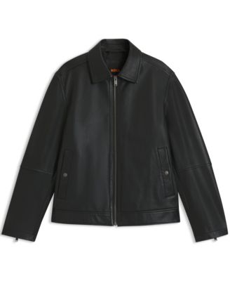 Men's Nappa Leather Regular-Fit Jacket