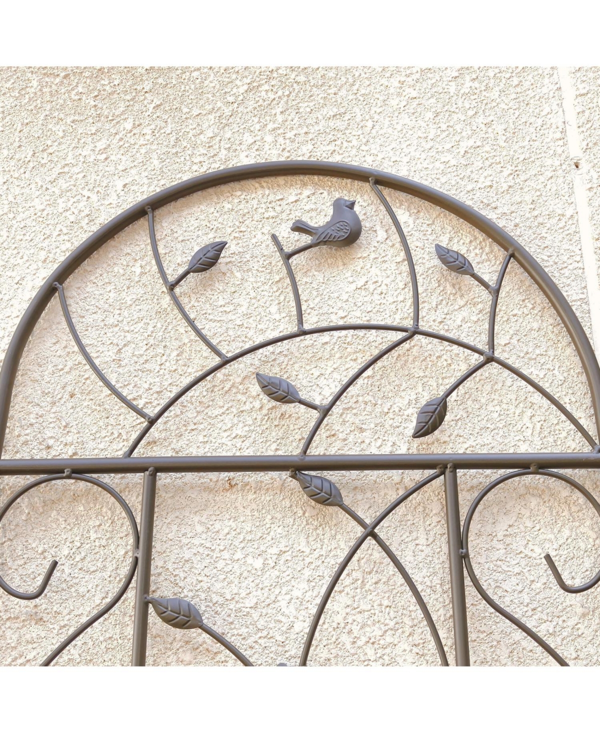 Streamdale Furniture 2 Pack Metal Garden Trellis 86.7" Climbing Plant Support