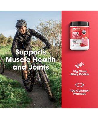 Pro Quench Whey + Collagen Protein Powder, Strawberry Splash, 20 Servings