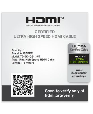 VII Series 8K HDMI Cable