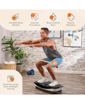 LifePro Rumblex Max 4D Vibration Plate with Resistance Bands – Full Body Workout for Fitness, Shaping, Recovery & Weight Loss