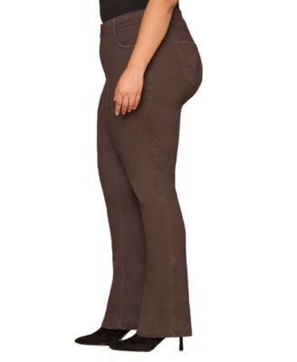 Plus Size High-Rise Bootcut Jeans