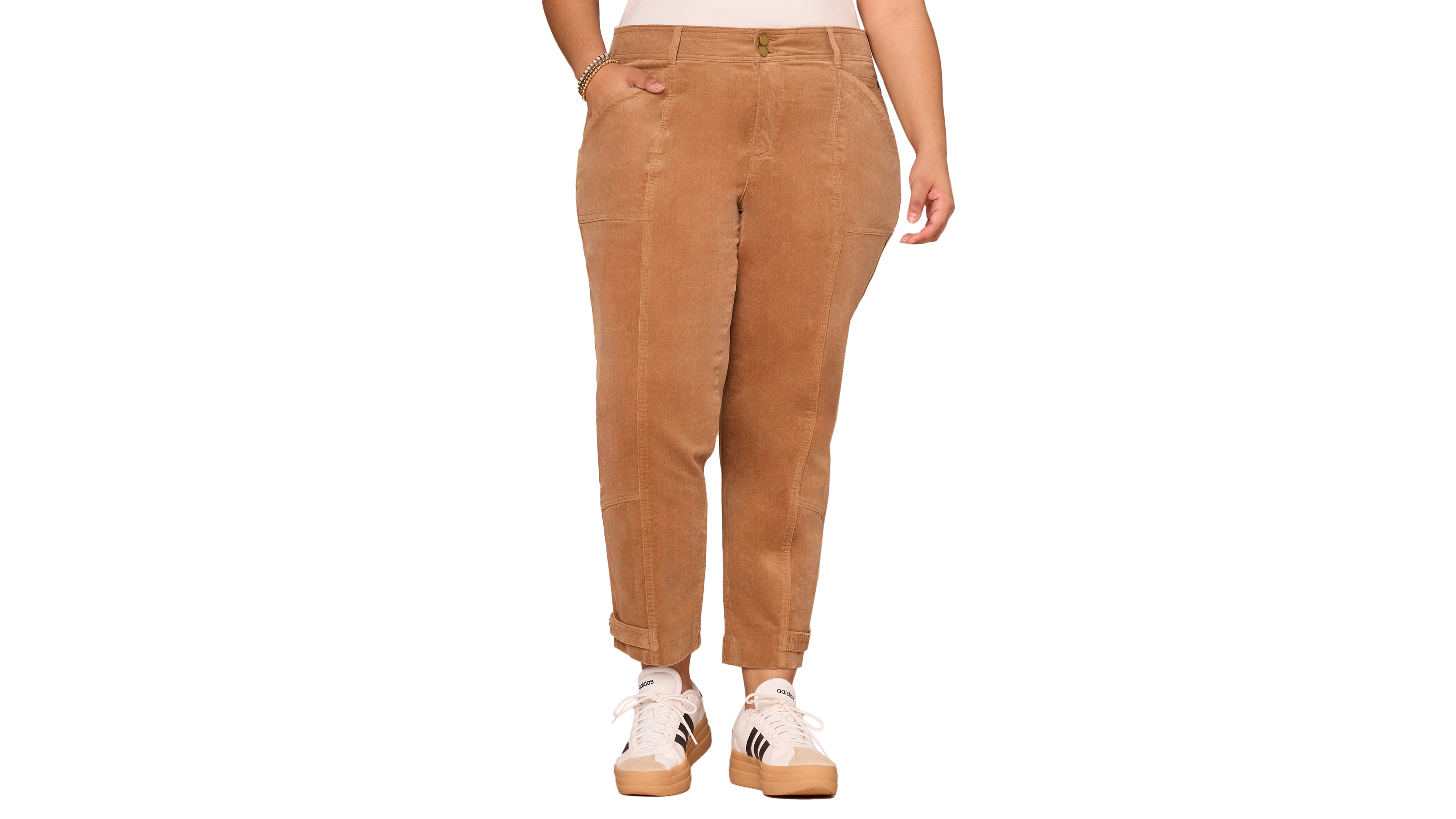 Democracy Plus High-Rise Tapered Jeans