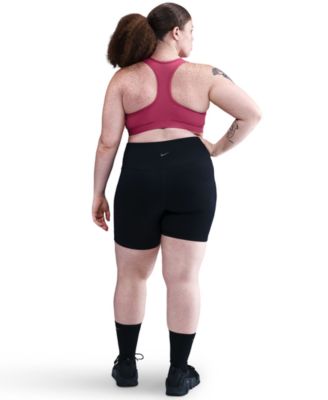 Plus Size Active Medium-Support Padded Logo Sports Bra