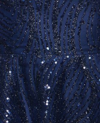 Junior's Spaghetti Strap V-Neck Dress