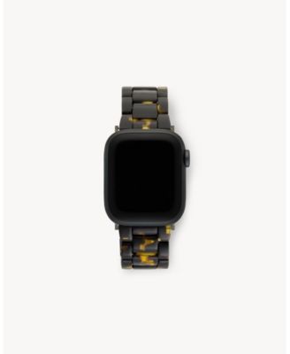 Unisex Apple Watch Band in Dark Tortoise, Compatible with 38mm/40mm/41mm Case Width