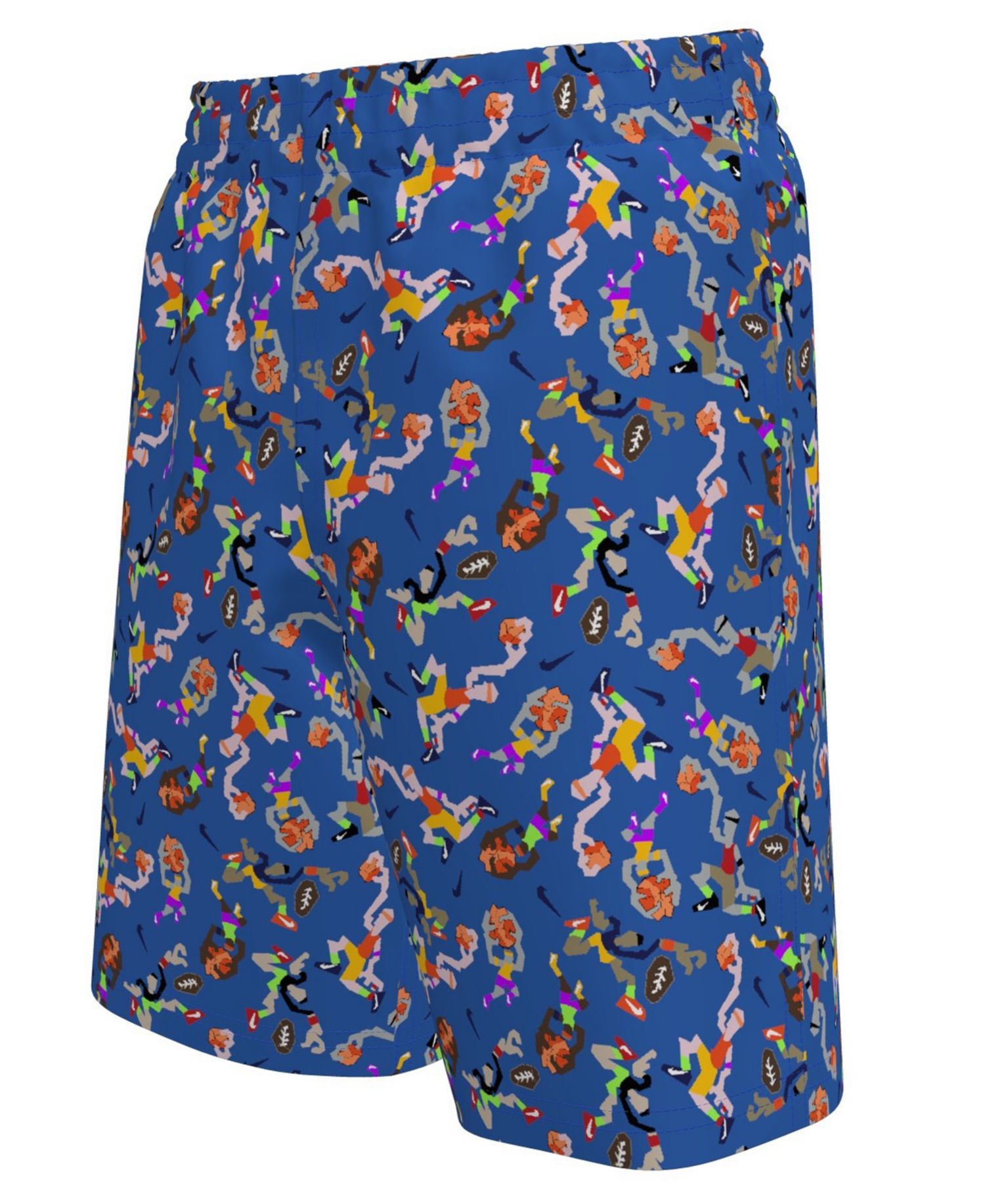 Boys' 8-20 Sports Guy Novelty Print Swim Trunks