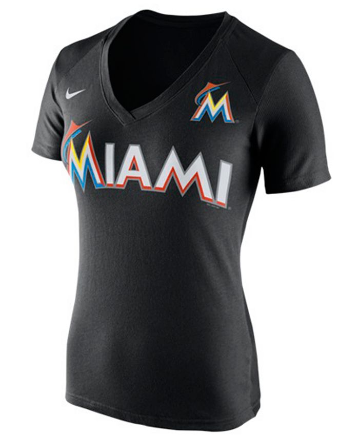 Nike Women's Miami Marlins Fan T-Shirt - Macy's