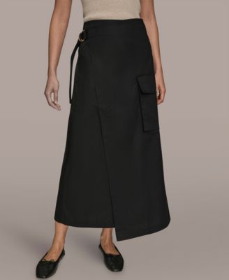 Donna Karan Weekend - Women's Asymmetrical Wrap Skirt