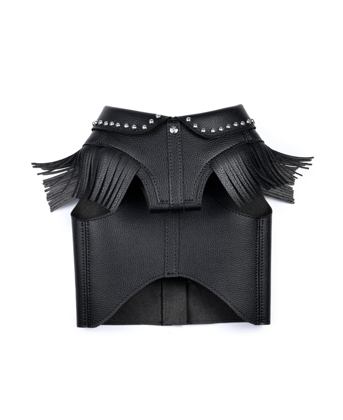 Blueberry Pet Silver-Powered Freshness Microfiber Leather Dog Harness Jacket