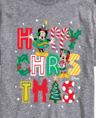 Men's Disney Happy Christmas Icons Short-Sleeve Graphic T-Shirt