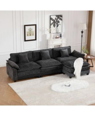 Streamdale Cloud Couch: Flexible, Modular Chenille Sofa for Ultimate Comfort