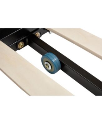 Streamdale Twin Upholstered Daybed with Trundle, USB, Pockets (Pink, Twin)