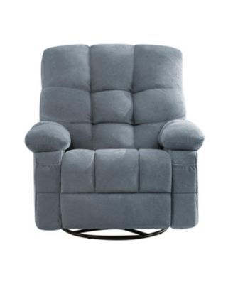 Streamdale Massage Swivel Recliner Chair with Vibration, Heating, USB Port