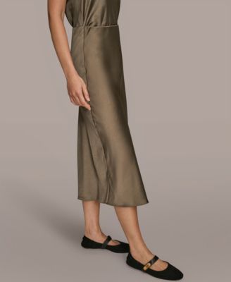 Women's Pull-On Midi Skirt