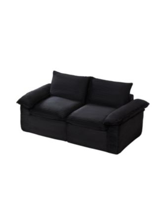Streamdale Modern corduroy cloud sofa, freely combined, comfortable sitting experience