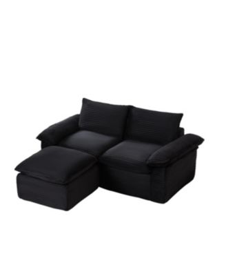 Modern corduroy cloud sofa, freely combined, comfortable sitting experience