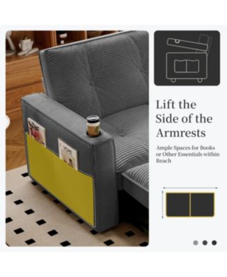 Streamdale Multi-Functional Convertible Sofa Bed 2-in-1 (for Sitting & Sleeping)