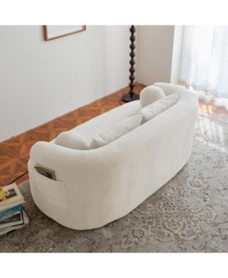 Streamdale Sofa-in-a-Box Memory Foam 2-Seater Couch, Beige