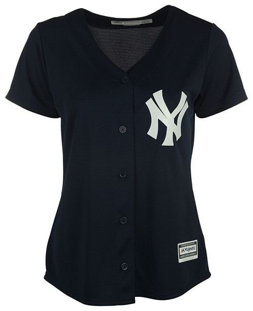Majestic Women's New York Yankees Cool Base Jersey & Reviews - Sports ...