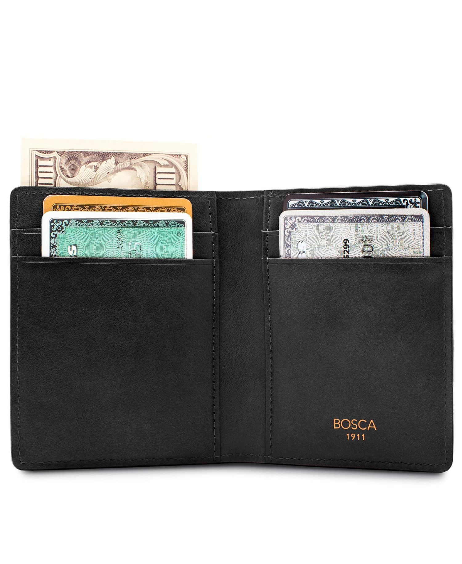 Men's Dolce Front Pocket Bifold Wallet with Magnetic Clip